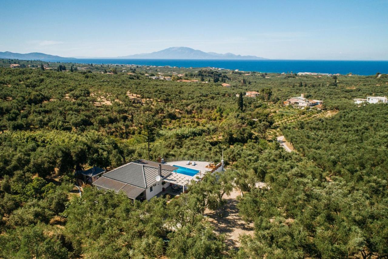 Villa Venia - Cozy Escape With Scenic Sew View, By Zantewize Tragaki Eksteriør bilde