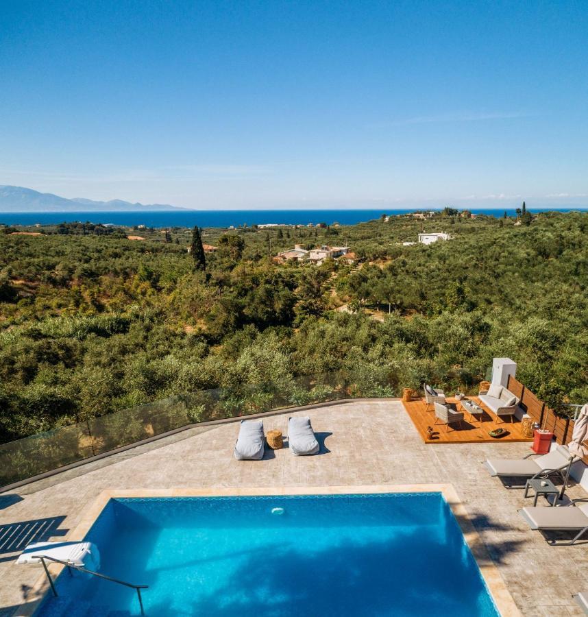 Villa Venia - Cozy Escape With Scenic Sew View, By Zantewize Tragaki Eksteriør bilde